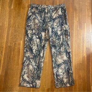 True Timber Pants Mens XL MC2 Green Camo Hunting Cargo Outdoors 38”x 32” USA